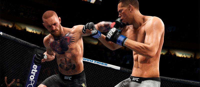 EA начала добавлять в UFC 4 рекламу среди геймплея