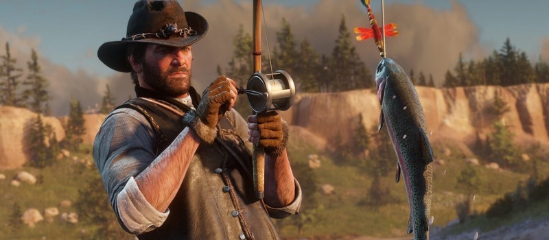 Игрок Red Dead Redemption 2 вырезал всю деревню ради доставки рыбы