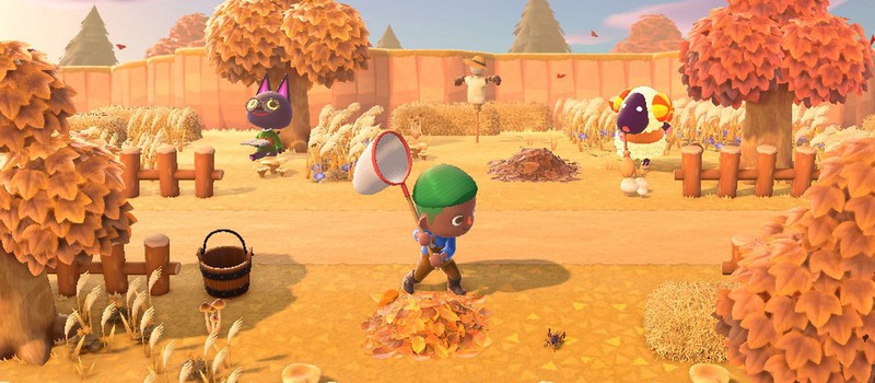 Рыба, грибы и осень в трейлере ноябрьского обновления Animal Crossing: New Horizons