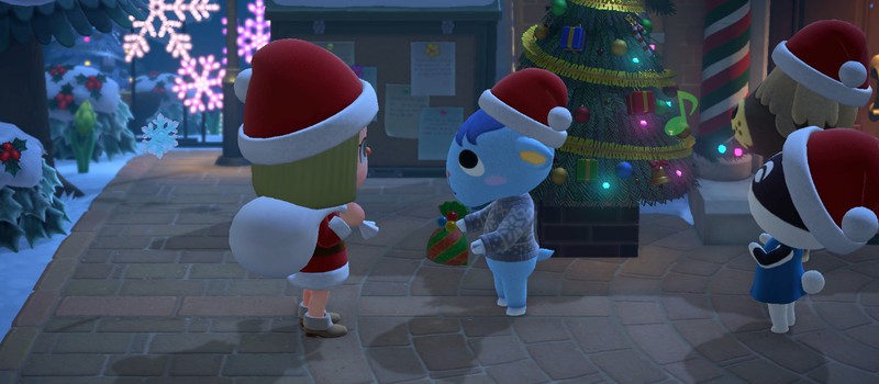 Зимнее обновление для Animal Crossing: New Horizons выйдет 19 ноября