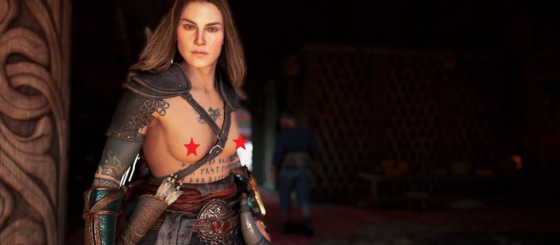 Для Assassin’s Creed Valhalla вышел первый "голый" мод