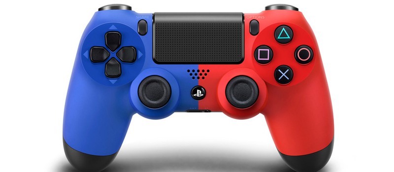 Альтернативные цвета DualShock 4: Голубая Волна и Красная Магма