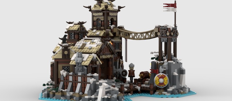 На LEGO Ideas одобрили набор с деревней викингов