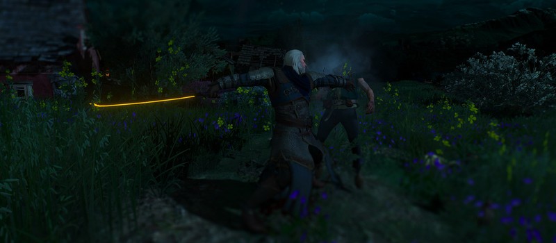 Моддер добавил в The Witcher 3 вырезанную из Cyberpunk 2077 катану