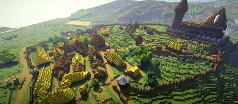 Энтузиасты воссоздают мир Kingdom Come Deliverance в Minecraft