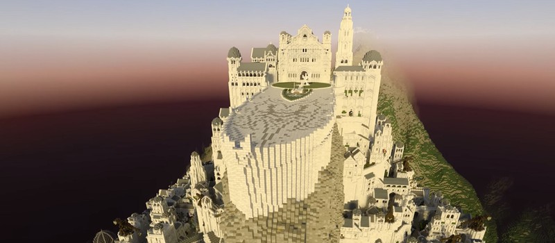 NVIDIA показала трассировку лучей в Minecraft на примере Минас Тирита