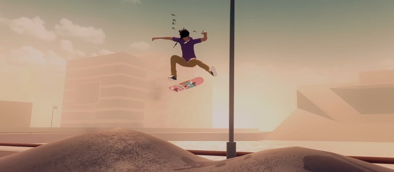 Большие трюки на скейтах в трейлере минималистичной аркады Skate City