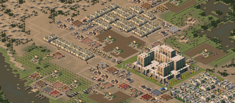 Развитие шумерской цивилизации в релизном трейлере градостроительной стратегии Nebuchadnezzar