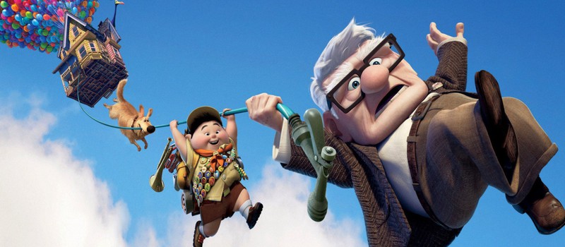 Pixar выпустила версию мультфильма "Вверх" в стиле аниме