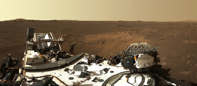 NASA представила первую панораму с Марса, состоящую из 142 фото