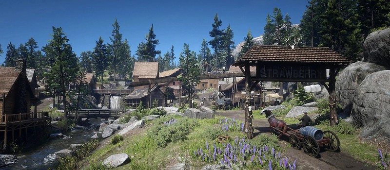 Игроки Red Dead Redemption 2 считают Строберри идеальным городком для "пенсии"