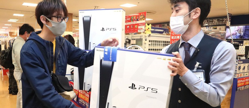 Продажи PS5 перевалили за 500 тысяч консолей в Японии