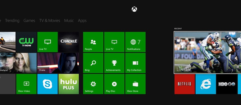 Видео бета-билда Xbox One