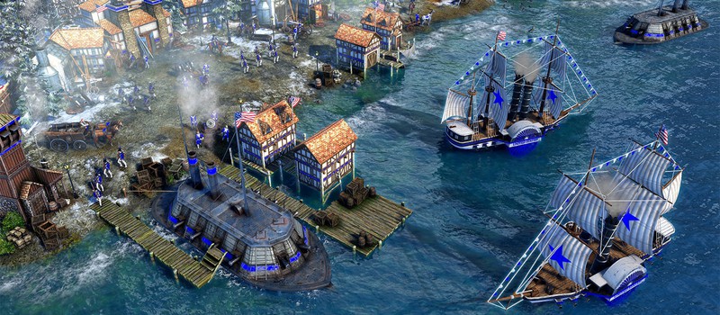 Фанаты Age of Empires 3 считают, что США сделали самой мощной цивилизацией