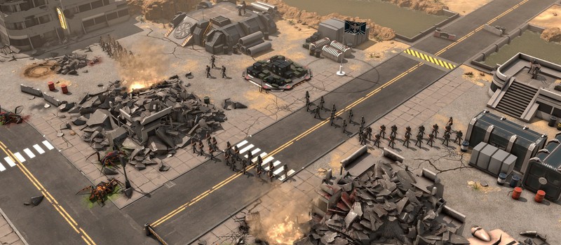 Пехотинцы против арахнидов в геймплейном трейлере сурвайвал стратегии Starship Troopers