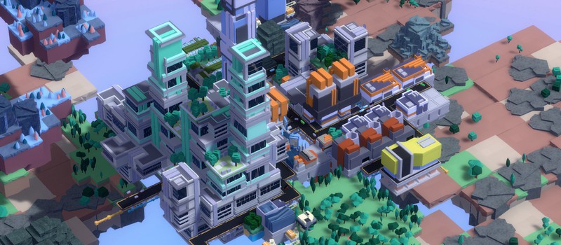 Строительство парящих вертикальных городов в трейлере стратегии Complex SKY