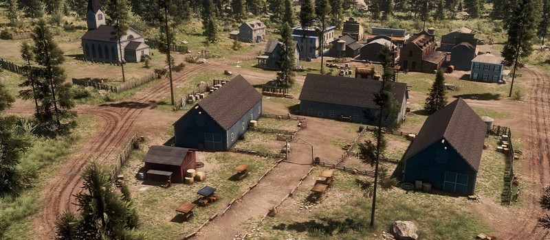 Геймер воссоздал Валентайн и его окрестности из Red Dead Redemption 2 в Cities: Skylines