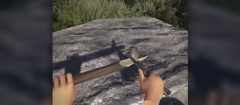 Разработчик показал, как может выглядеть создание оружия в VR-сурвайвале
