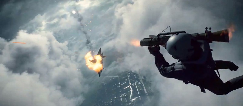 Сцена с самолетом из трейлера Battlefield 2042 — классика мультиплеера серии