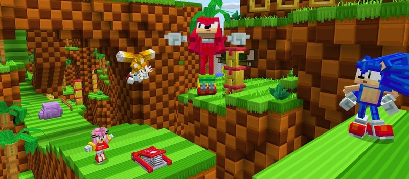 К Minecraft вышел аддон по мотивам Sonic the Hedgehog