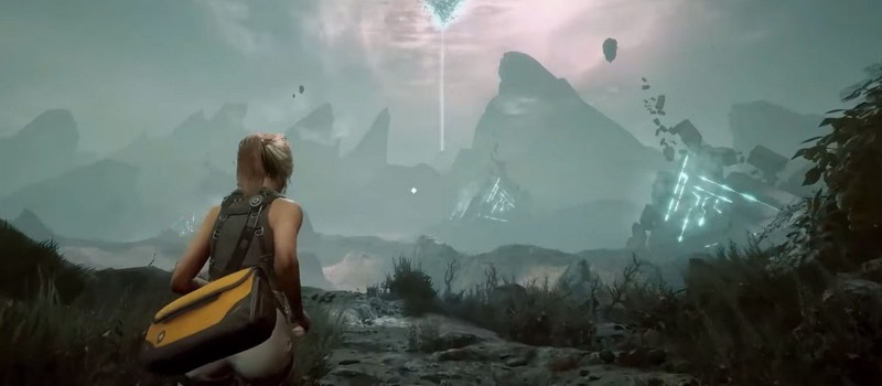 Сражения с инопланетной фауной в геймплее экшена Scars Above