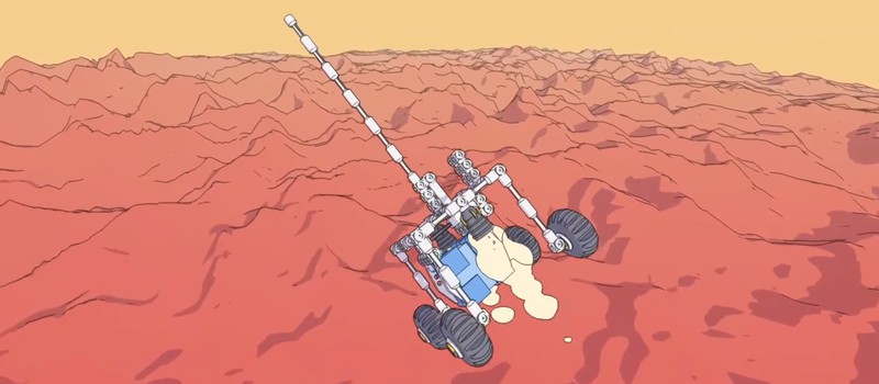 Трудности доставки грузов на Марсе в первом трейлере Mars First Logistics