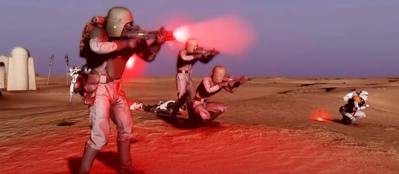 Новый геймплей масштабного мода по Star Wars на основе Fallout: New Vegas