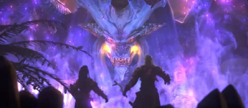 Спасение деревни от огромного дракона в трейлере мультфильма Monster Hunter: Legends of the Guild
