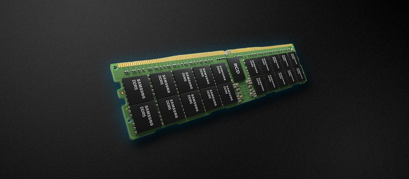 Новые чипы памяти DDR5 от Samsung позволят увеличить емкость одной планки до 768 ГБ