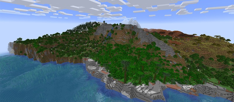 В Minecraft 1.18 добавят еще один горный биом