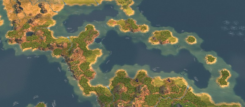 Моддер создал большую карту Земли для Humankind