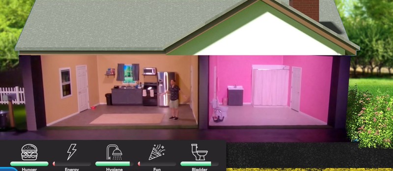 Стример сделал из своей жизни интерактивное шоу в стиле The Sims