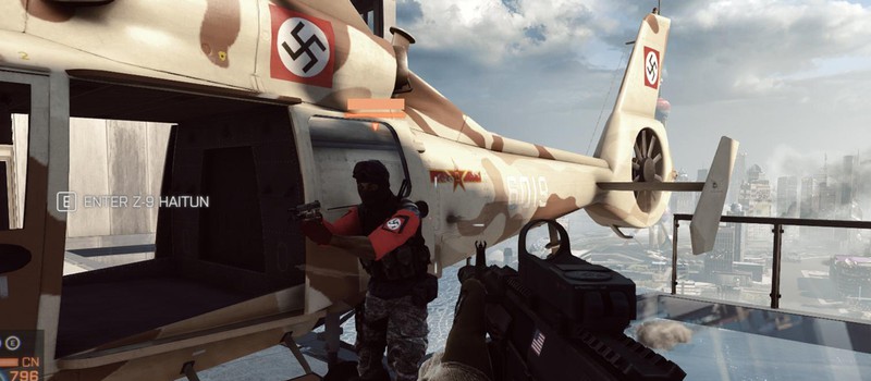 Нацистская свастика замечена в Battlefield 4