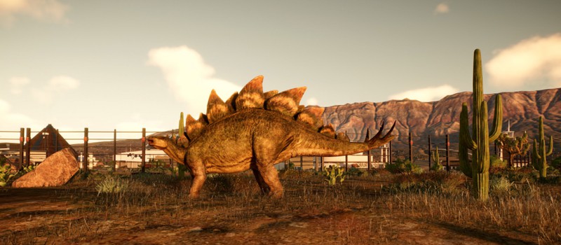 Снег, горы и морские динозавры в геймплее Jurassic World Evolution 2