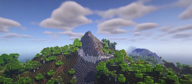 В тестовой версии Minecraft 1.18 горы и болота тоже стали лучше