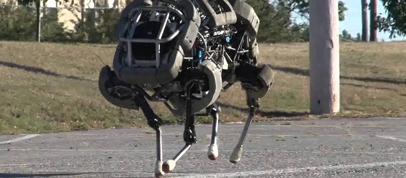 Sunday Science: новый четвероногий робот от Boston Dynamics