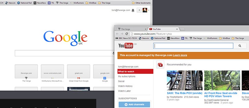Google встроил Chrome OS в Windows 8