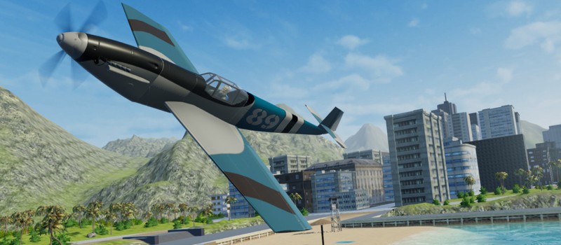 Создание, крушения и перестрелки моделек самолетов в трейлере Balsa Model Flight Simulator