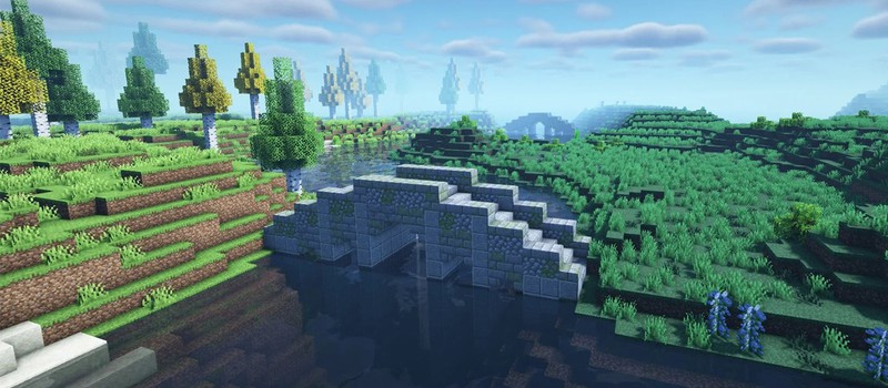 Игрок Minecraft создает мод для рандомного размещения мостов через реки