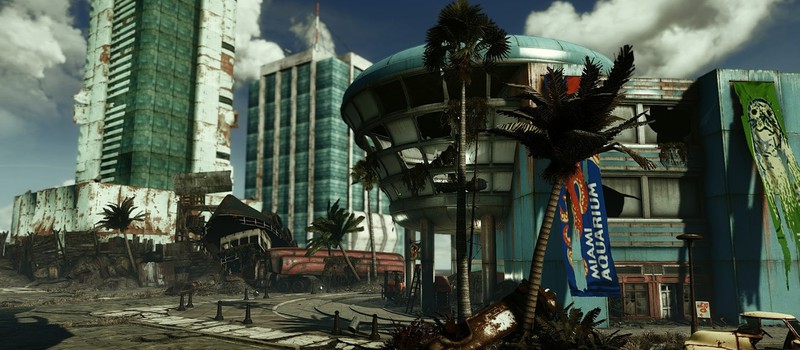 Свежие геймплейные кадры, концепты и музыка в трейлере модификации Fallout: Miami