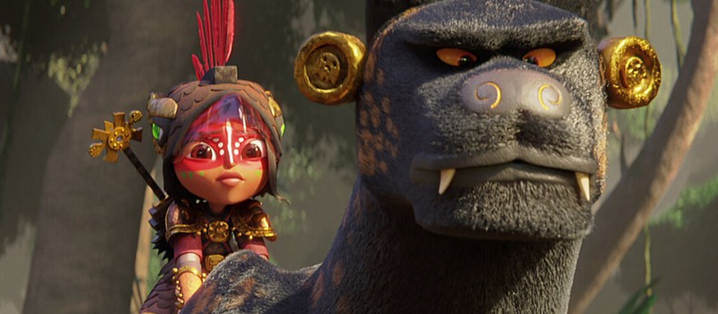 Netflix показал полный трейлер мультфильма "Майя и три воина"