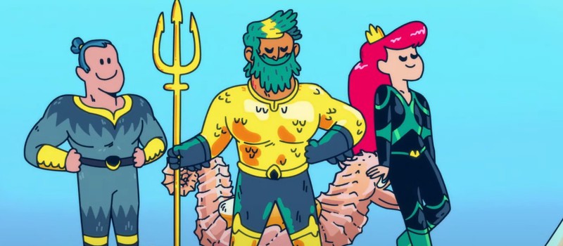 Вступление мультсериала Aquaman: King of Atlantis от HBO Max