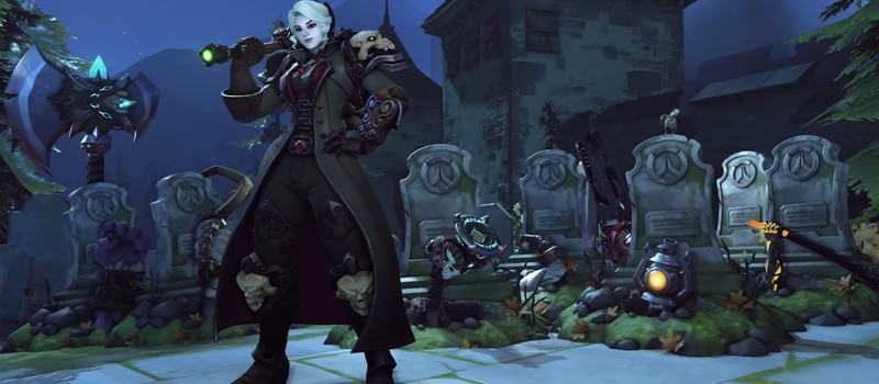 Вампиры, пираты и клоуны в трейлере события "Ужасы на Хеллоуин" для Overwatch
