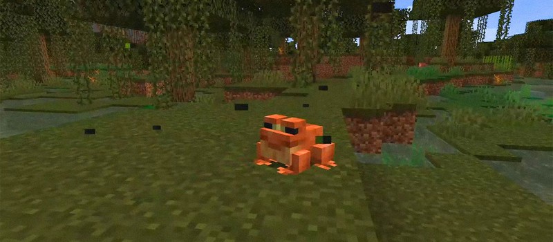 В обновлении Minecraft 2022 года появится грязь и лягушки