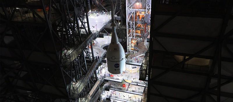 Завершена сборка ракеты нового поколения NASA