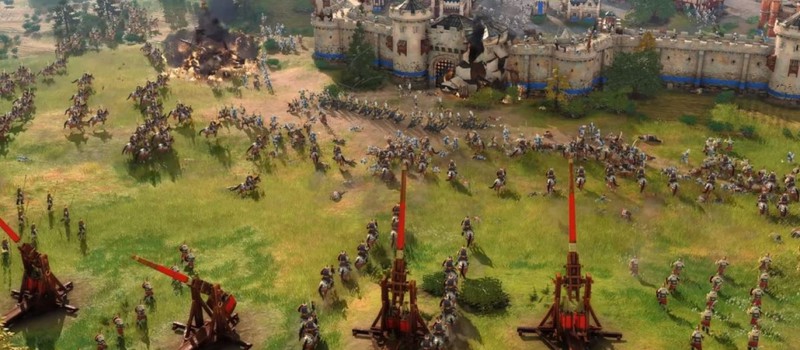 Тест настоящего требушета в видео к релизу Age of Empires IV