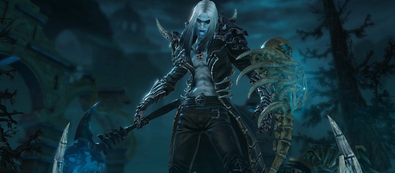 Некромант и скелеты уничтожают десятки врагов в геймплее Diablo Immortal