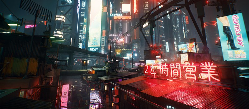 Красоты Найт-Сити из Cyberpunk 2077 в 4K и на максимальных настройках графики