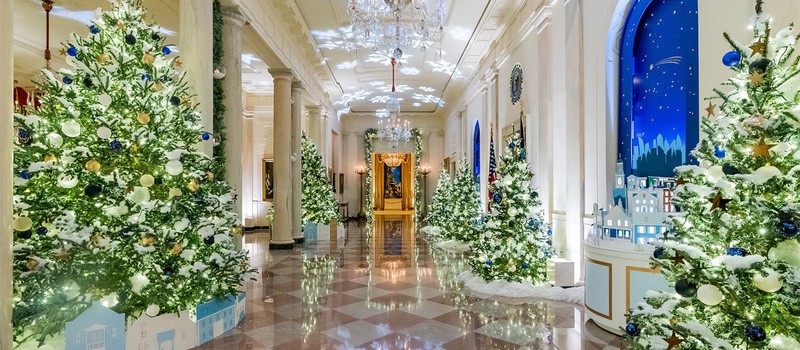 Устройте себе тур по праздничному Белому Дому в Google Street View