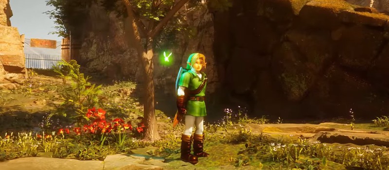 Энтузиаст показал, как бы мог выглядеть ремейк Zelda: Ocarina of Time на Unreal Engine 5